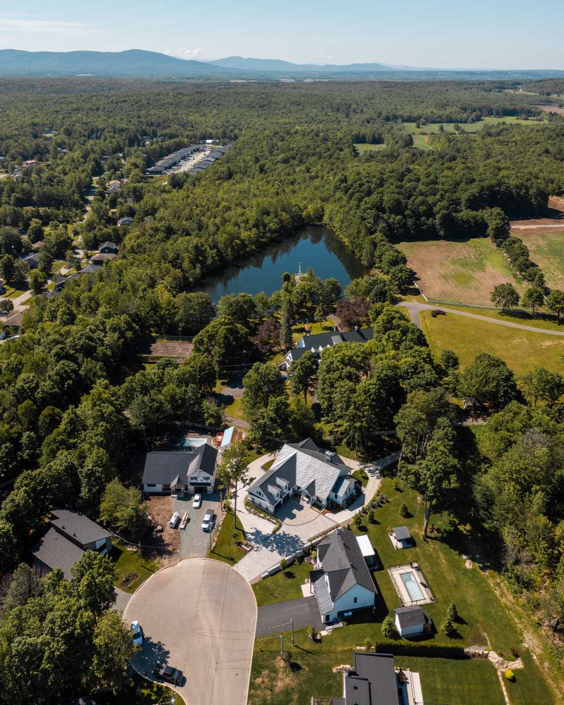 Réalisation : Maison sur mesure, Roxton Pond